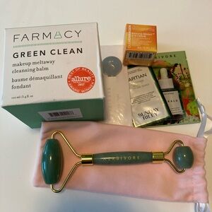 NWOT Farmacy Green Clean and Herbivore Jade Roller